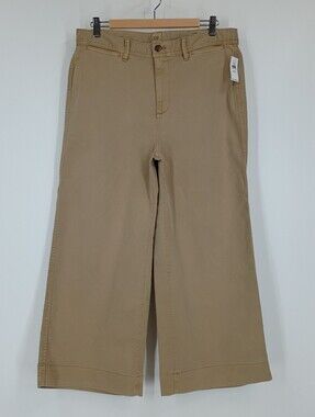 Gap High Rise Wide Leg Crop Pants